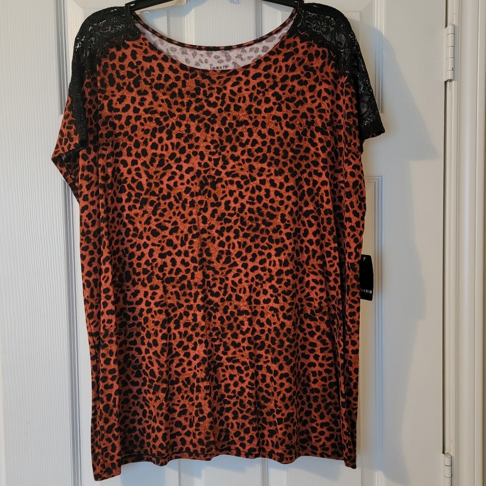 TORRID Leopard Print Dolman